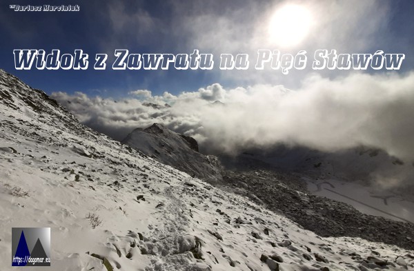 Dolina Pięciu Stawów Polskich z Zawratu